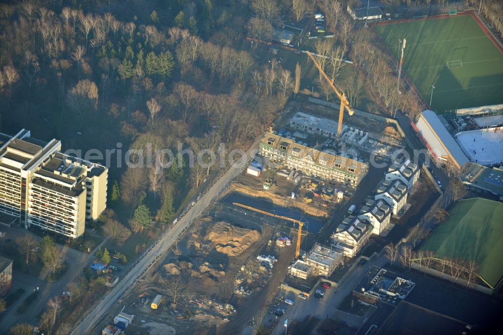 Aerial photograph Berlin - View of campus Benjamin Franklin - CBF in Berlin