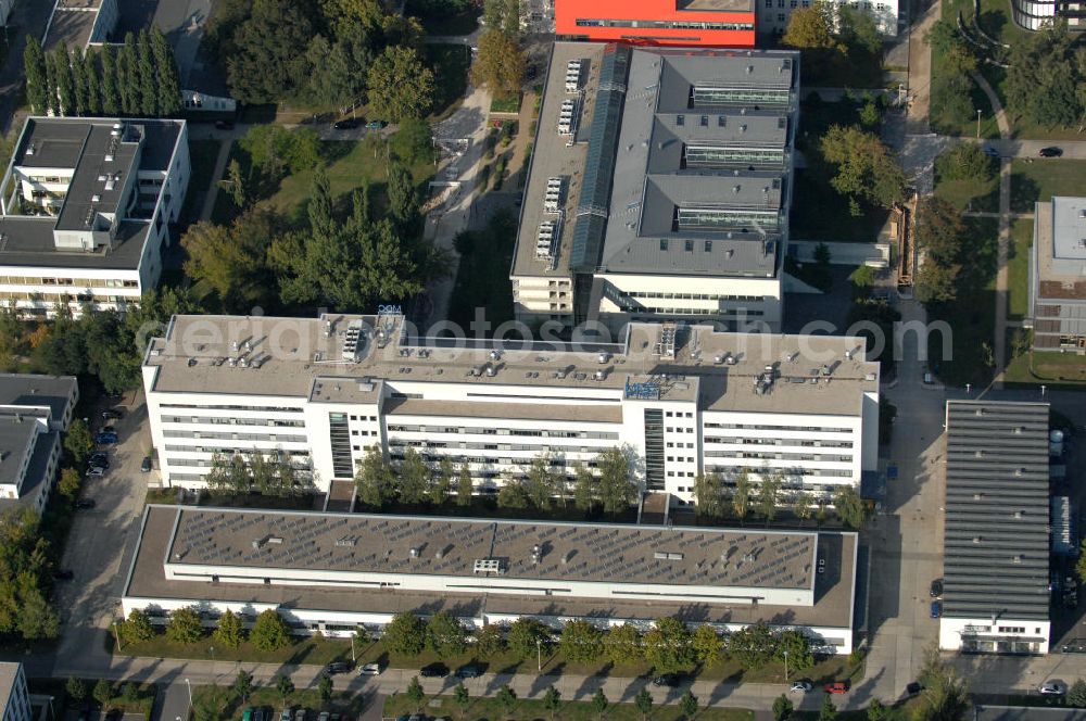 Berlin from the bird's eye view: Blick auf Blick auf den Wissenschafts-, Gesundheits- und Biotechnologiepark des Campus Berlin-Buch.