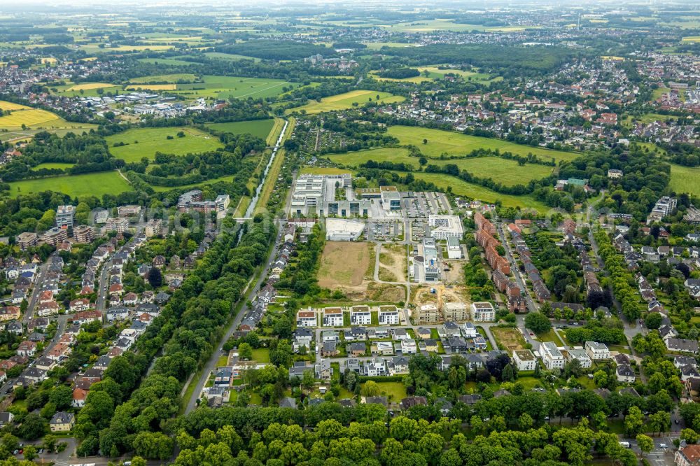 Hamm from above - Campus building of the Hochschule Lippstadt on street Marker Allee in the district Lippstadt in Hamm at Ruhrgebiet in the state North Rhine-Westphalia, Germany