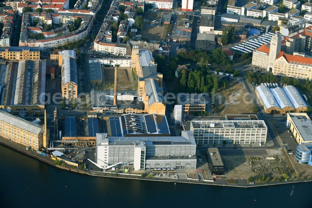 Berlin from above - Campus building of the University of Applied Sciences Hochschule fuer Technik and Wirtschaft Berlin - Campus Wilhelminenhof in the district Schoeneweide in Berlin, Germany