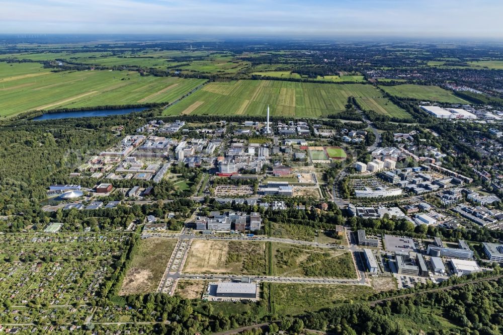 Aerial photograph Bremen - Campus building of the university Bremen on Bibliothekstrasse in the district Lehe in Bremen, Germany