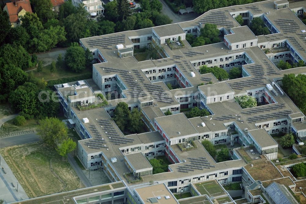 Aerial image Berlin - Campus building of the university Freie Universitaet in Berlin in Germany