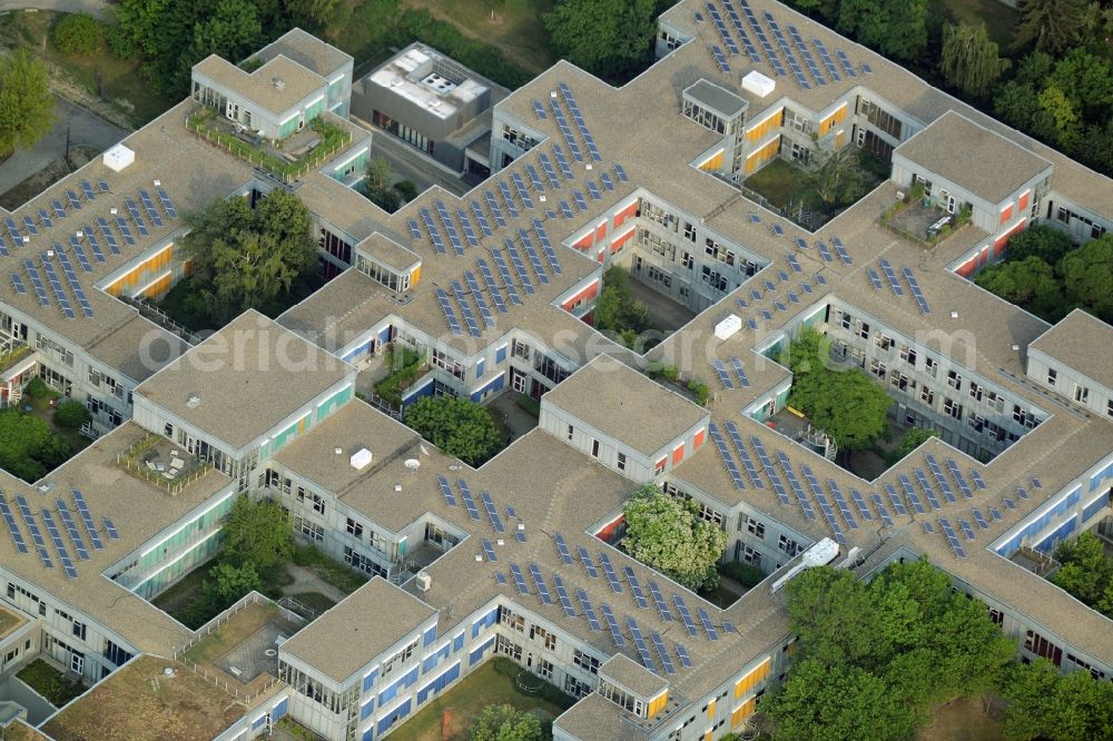 Berlin from the bird's eye view: Campus building of the university Freie Universitaet in Berlin in Germany