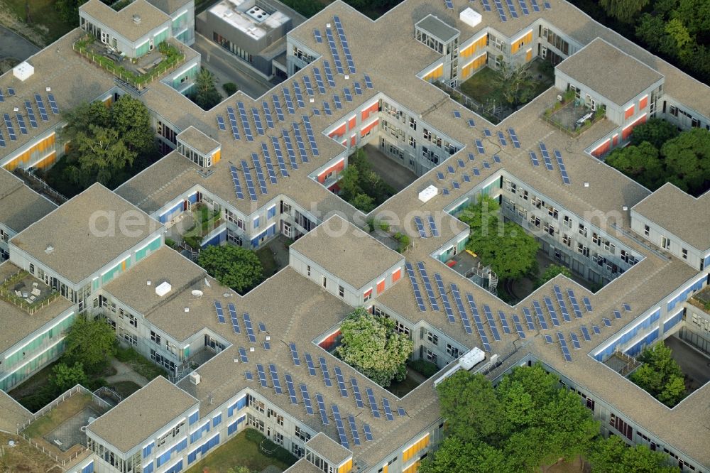 Aerial image Berlin - Campus building of the university Freie Universitaet in Berlin in Germany