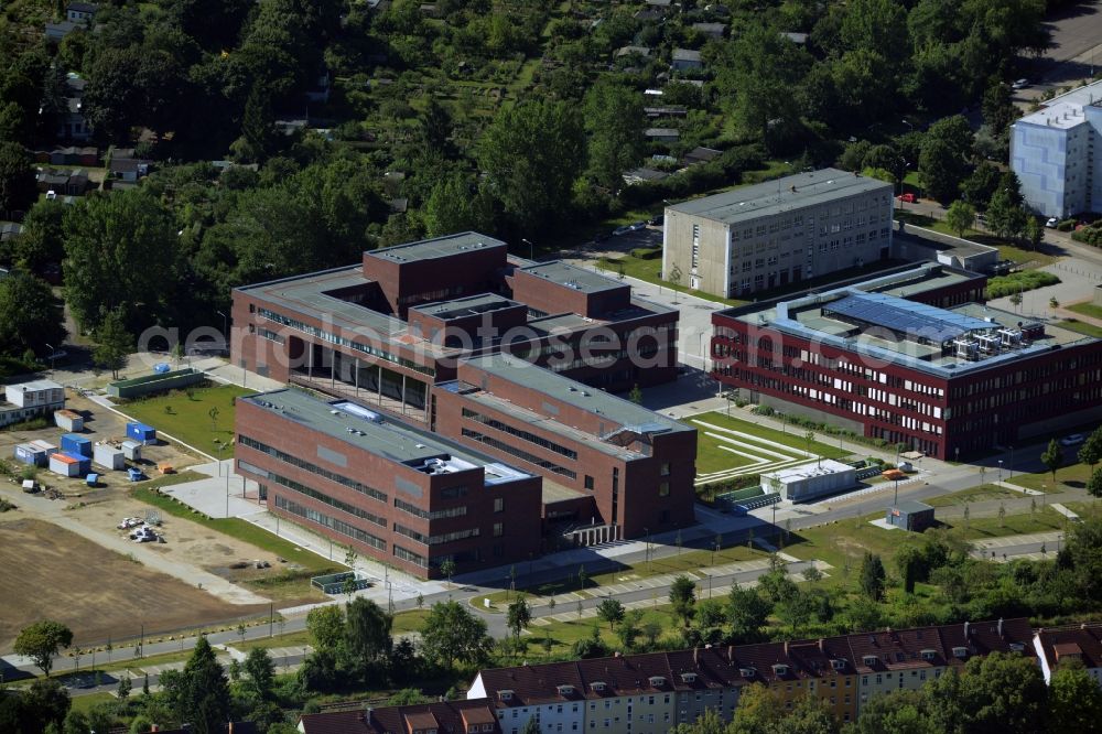 Aerial photograph Rostock - Campus building of the university in Rostock in the state Mecklenburg - Western Pomerania