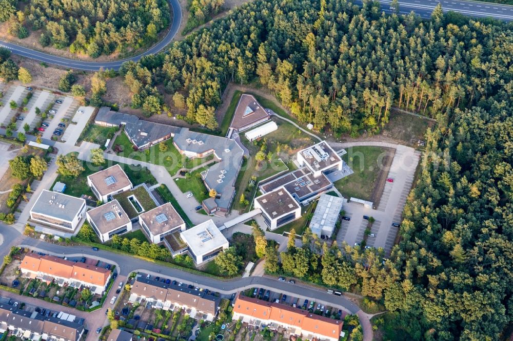 Aerial image Lüneburg - Campus building of Werum Software & Systems AG and Werum IT Solutions GmbH in the district Moorfeld in Lueneburg in the state Lower Saxony, Germany