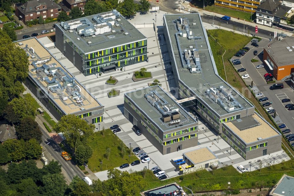 Aerial photograph Kleve - Aerial view of the Rhine-Waal University campus in Kleve in North Rhine-Westphalia