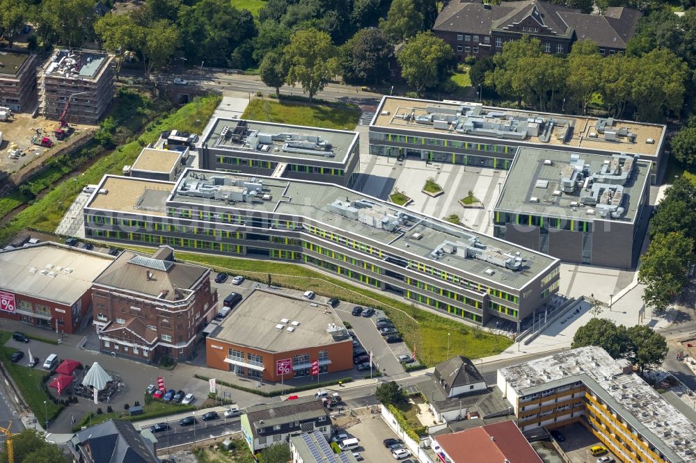 Kleve from above - Aerial view of the Rhine-Waal University campus in Kleve in North Rhine-Westphalia