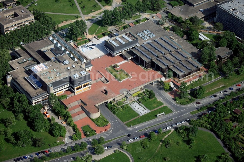 Aerial photograph Würzburg - The campus of the University of Wuerzburg Hubland in the state of Bavaria