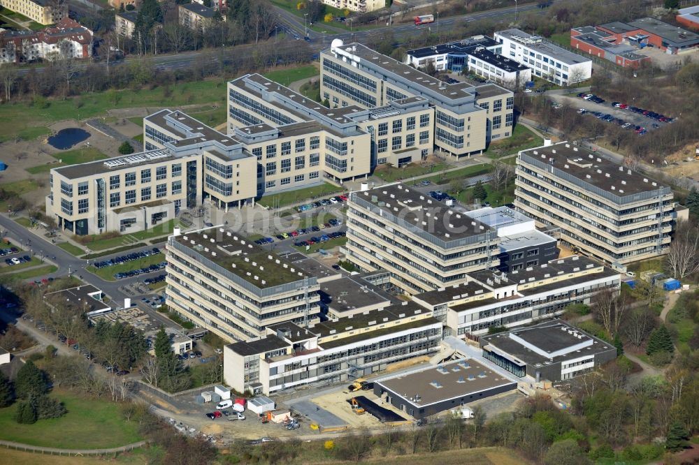 Aerial image Göttingen - Campus of the University of Goettingen in Lower Saxony