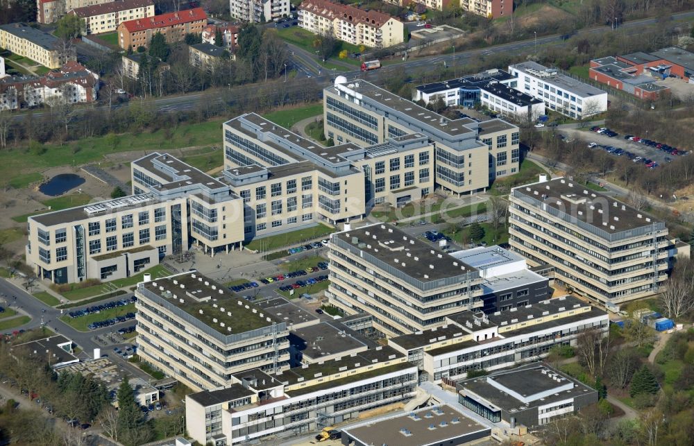 Aerial image Göttingen - Campus of the University of Goettingen in Lower Saxony