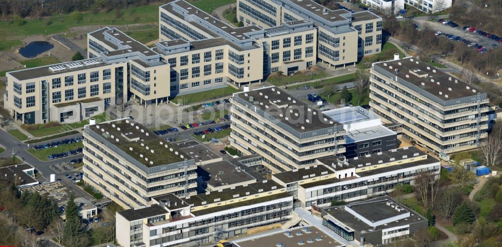 Aerial photograph Göttingen - Campus of the University of Goettingen in Lower Saxony