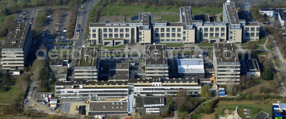 Aerial image Göttingen - Campus of the University of Goettingen in Lower Saxony