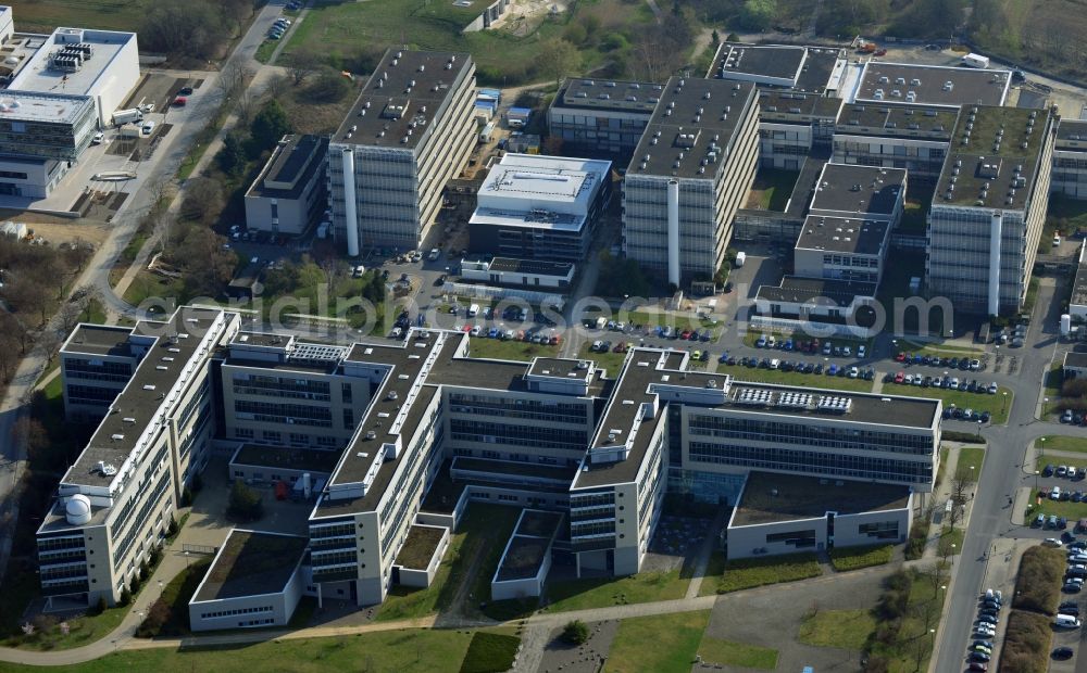 Aerial image Göttingen - Campus of the University of Goettingen in Lower Saxony