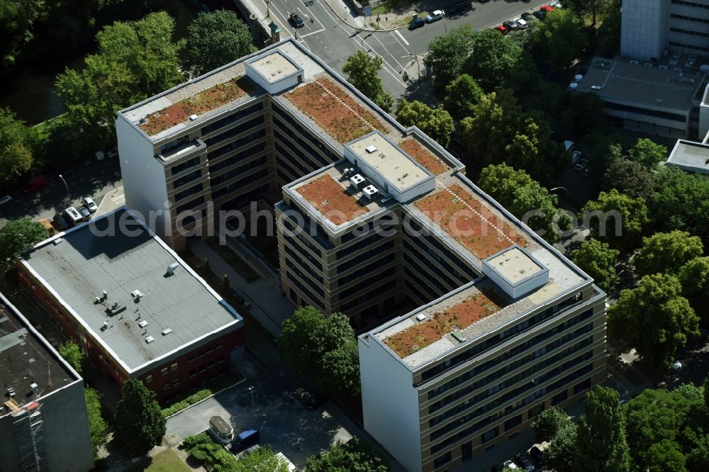 Aerial photograph Berlin - Campus University- area TU Berlin - MAR Gebaeude Marchstrasse in Berlin