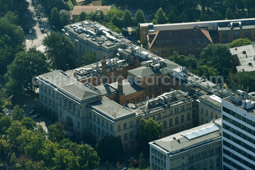 Aerial image Berlin - Campus University- area of Fachgebiet of Chemie on Strasse of 17. Jun corner Mueller-Breslau-Strasse in Berlin, Germany