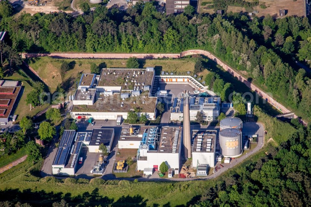 Aerial image Ulm - Campus University- area in Ulm in the state Baden-Wurttemberg, Germany