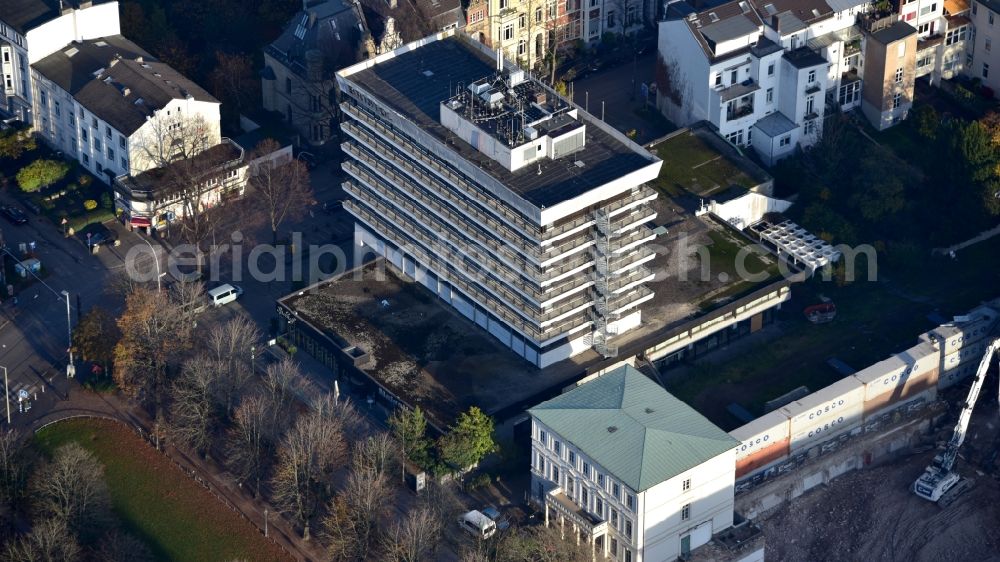 Aerial image Bonn - Centro-Hotel-Bristol in Bonn in the state North Rhine-Westphalia, Germany