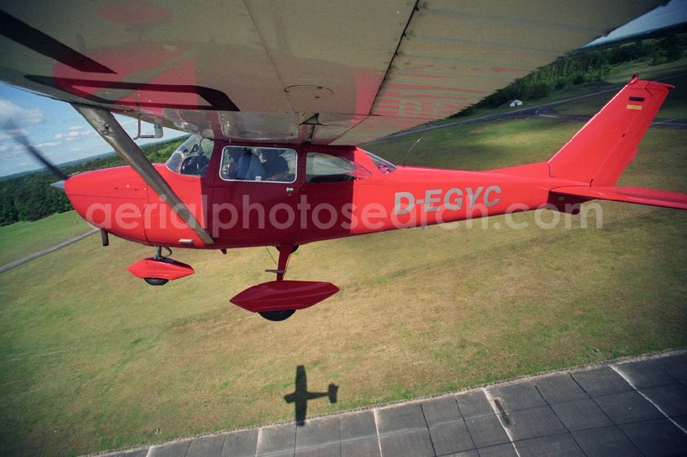 Aerial photograph Neuhardenberg - Light aircraft Cessna 172 D-EGYC Agency euroluftbild.de in Neuhardenberg in the state Brandenburg, Germany