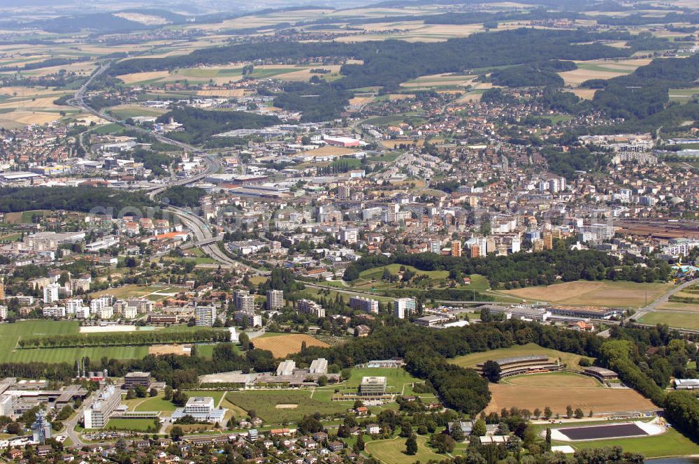 Chavannes- prés- Renens from above - Blick auf die Städte Ecublens, Chavannes- prés- Renens und Renens