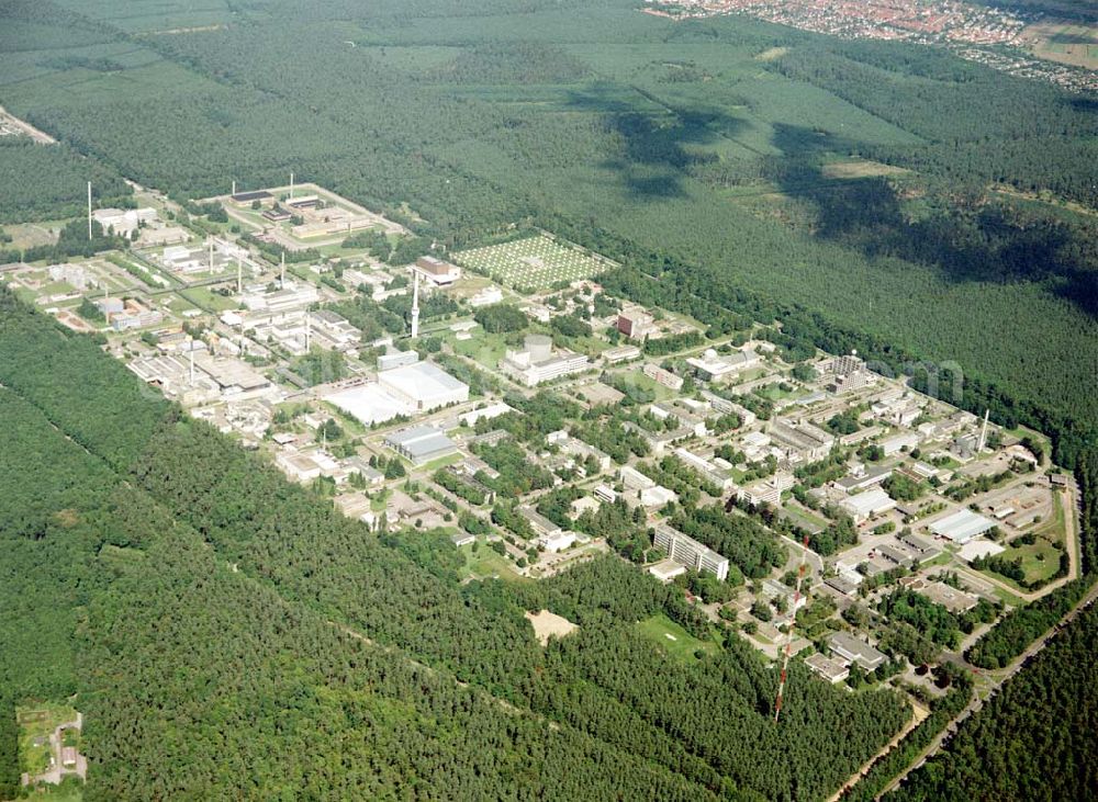 Aerial photograph Linkenheim - Hochstetten - Chemieindustriekomplex bri Linkenheim - Hochstetten.