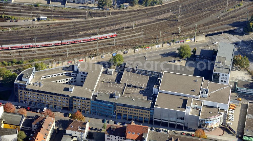 Hannover from the bird's eye view: Blick auf das Cinemaxx Kino und das Jugendamt in der Nicolaistraße in Hannover. View to the Cinemaxx cinema and the child protective service in the Nicolaistraße in Hannover.