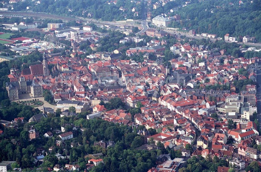 Aerial photograph Coburg / Bayern - 