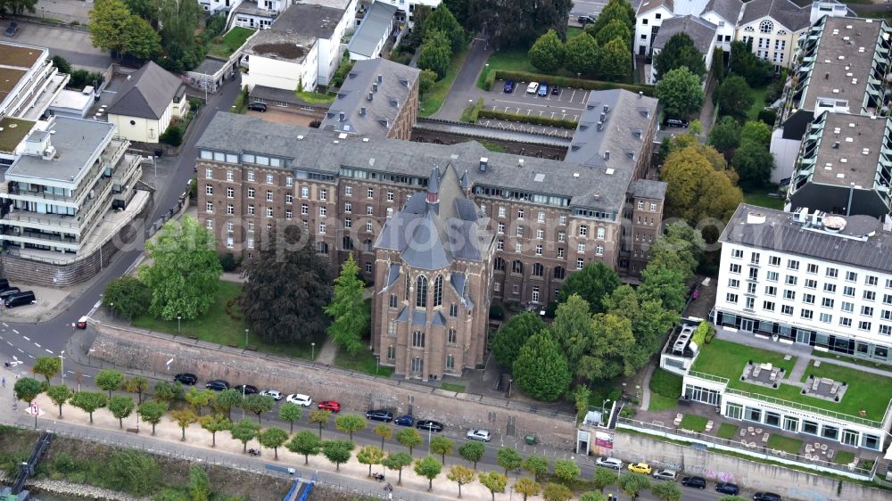 Aerial photograph Bonn - Collegium Albertinum in Bonn in the state North Rhine-Westphalia, Germany