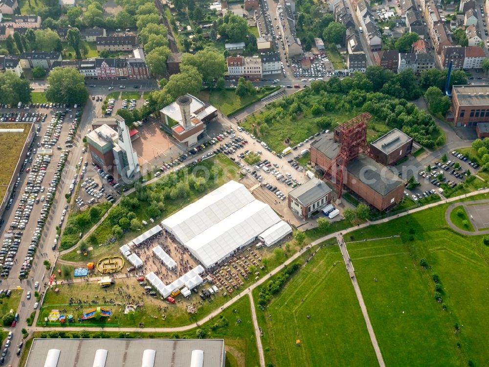 Gelsenkirchen from the bird's eye view: Consol Park on the site of the former Zeche Consolidation in Gelsenkirchen in North Rhine-Westphalia