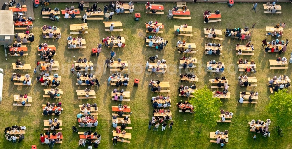 Aerial photograph Gelsenkirchen - Consol Park on the site of the former Zeche Consolidation in Gelsenkirchen in North Rhine-Westphalia