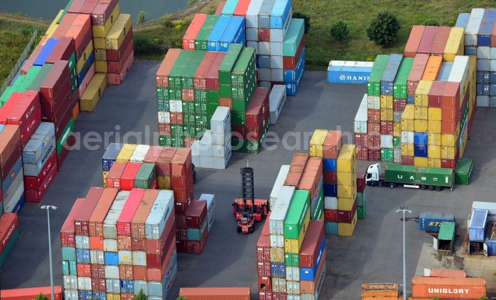 Aerial photograph Großbeeren - Freight loading zone in Großbeeren in Brandenburg