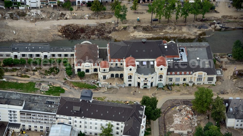 Bad Neuenahr-Ahrweiler from the bird's eye view: The Kurhaus in Bad Neuenahr-Ahrweiler in the state Rhineland-Palatinate, Germany