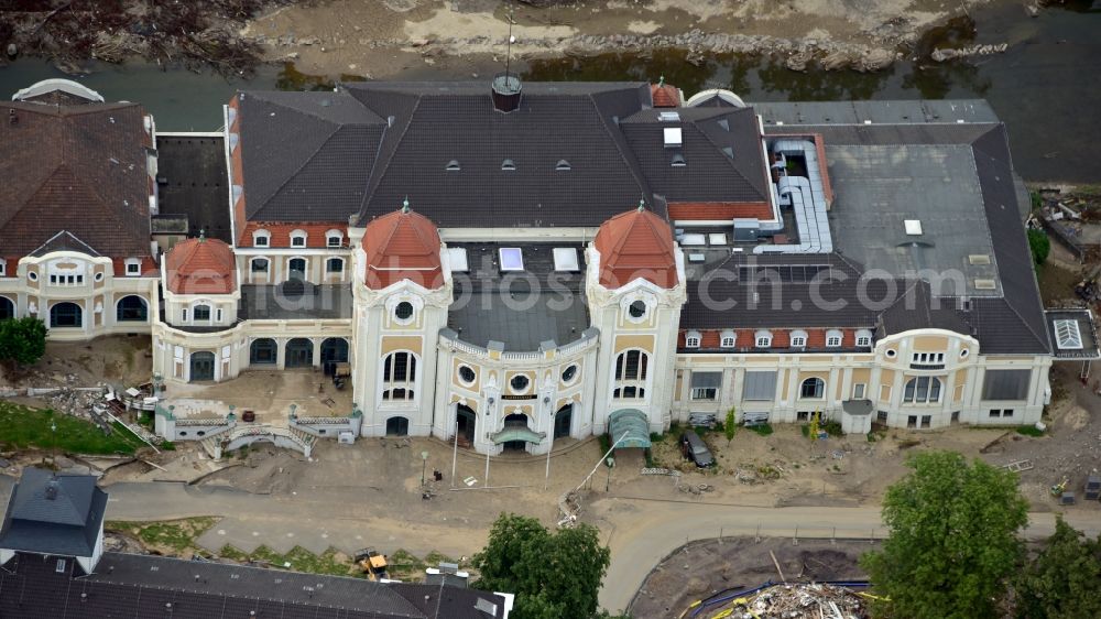 Aerial image Bad Neuenahr-Ahrweiler - The Kurhaus in Bad Neuenahr-Ahrweiler in the state Rhineland-Palatinate, Germany