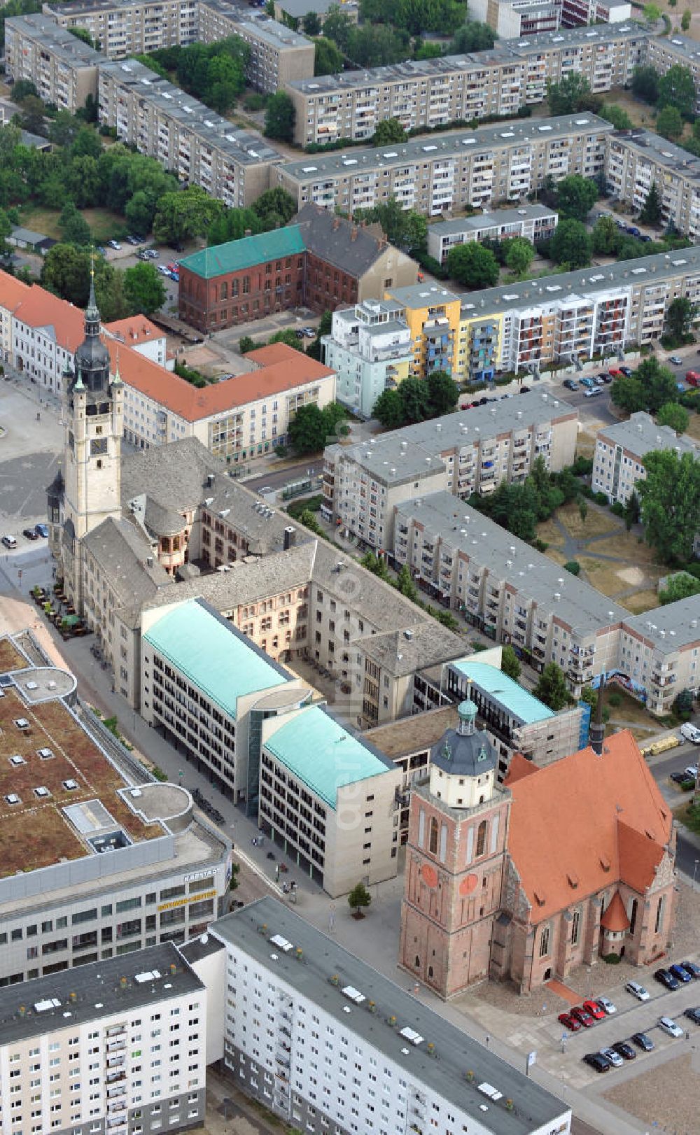 Aerial photograph Dessau - Roßlau - 