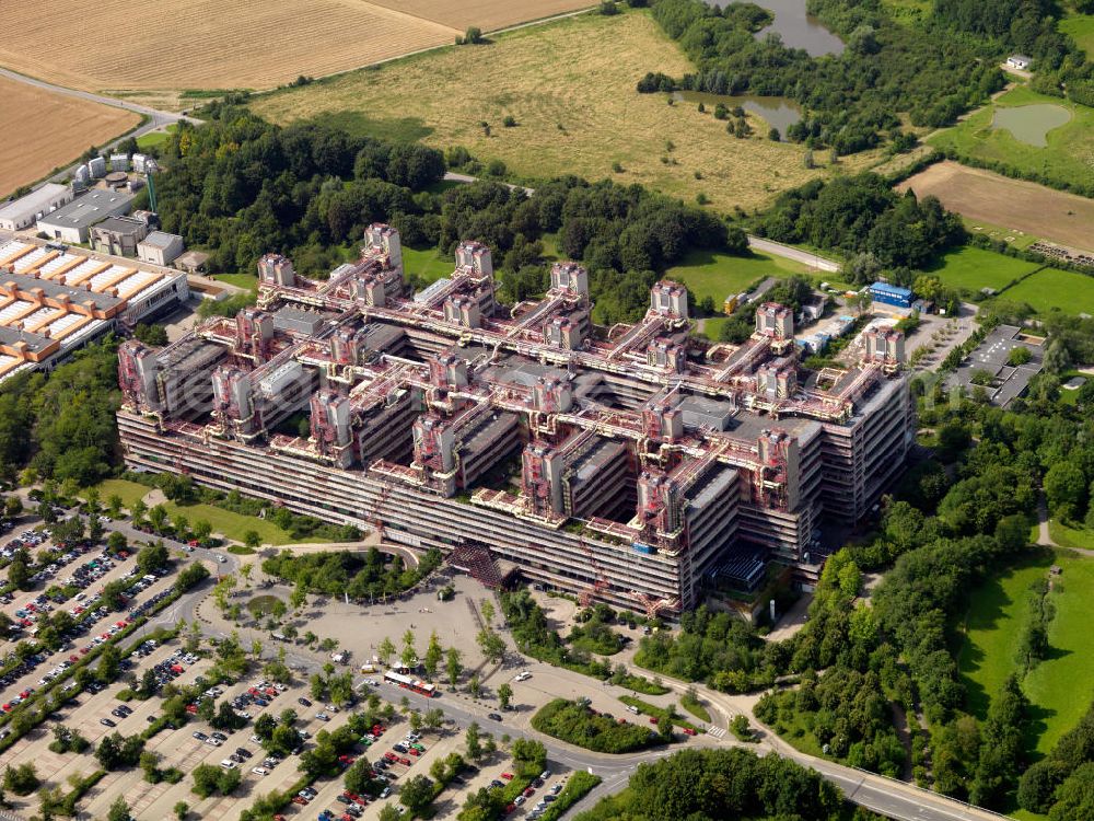 Aachen from the bird's eye view: The University Hospital Aachen is a hospital of maximal level of care and the Hospital of the Rheinisch-Westfälische Technische Hochschule Aachen