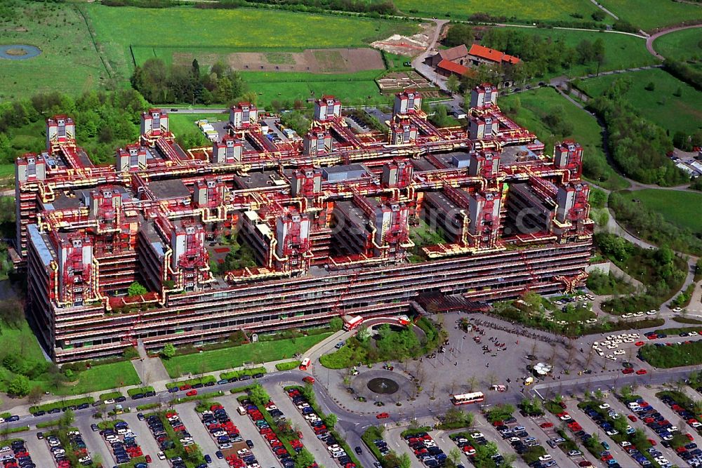 Aerial photograph Aachen - The University Hospital Aachen is a hospital of maximal level of care and the Hospital of the Rheinisch-Westfälische Technische Hochschule Aachen