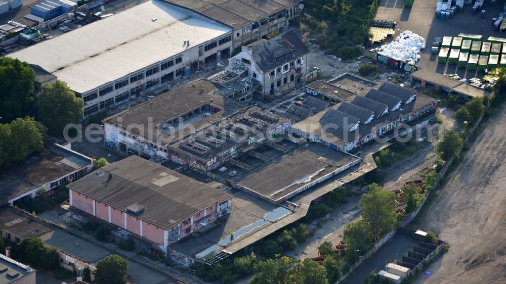 Aerial photograph Bonn - The Old Slaughterhouse on Immenburgstrasse in Bonn in the state North Rhine-Westphalia, Germany