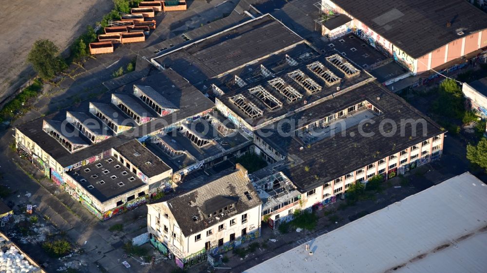 Bonn from the bird's eye view: The Old Slaughterhouse on Immenburgstrasse in Bonn in the state North Rhine-Westphalia, Germany