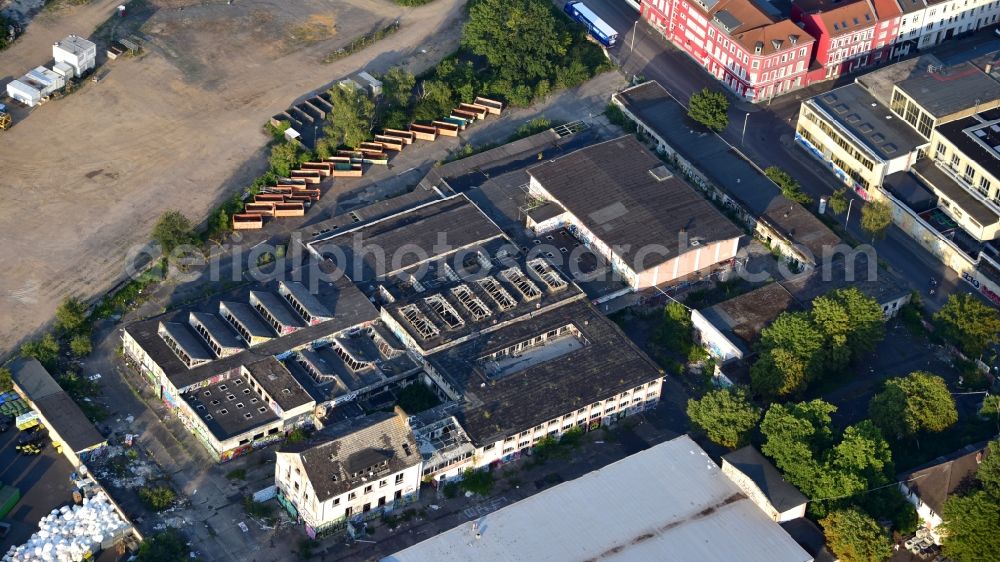 Aerial image Bonn - The Old Slaughterhouse on Immenburgstrasse in Bonn in the state North Rhine-Westphalia, Germany