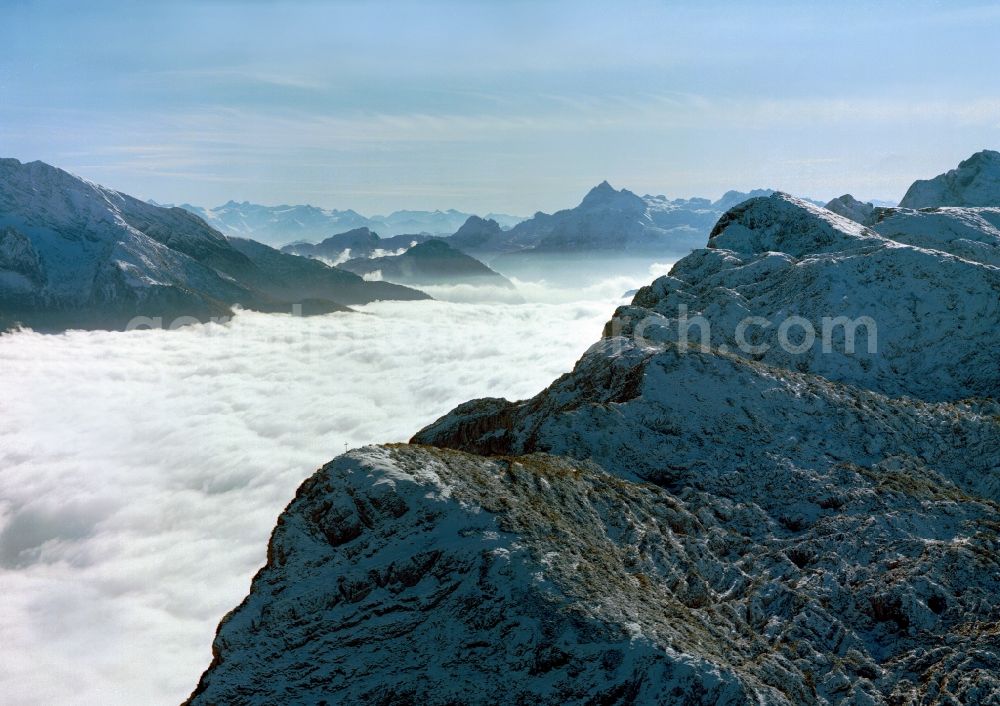 Ramsau from the bird's eye view: The Berchtesgaden National Park is a designated a UNESCO Biosphere Reserve. The highest elevation within the national park is the Watzmann, the central mountain in the Berchtesgaden Alps. In addition, the National Park is a sanctuary for many species