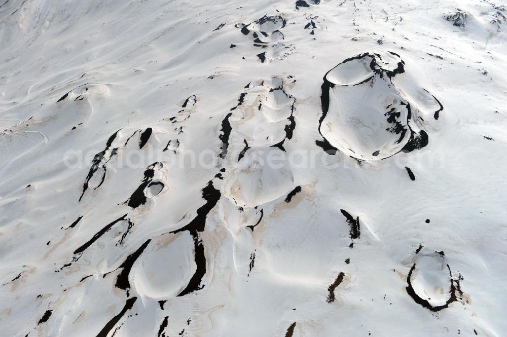 Aerial photograph Atna - View to the volcano Mount Etna at Siciliy in italy