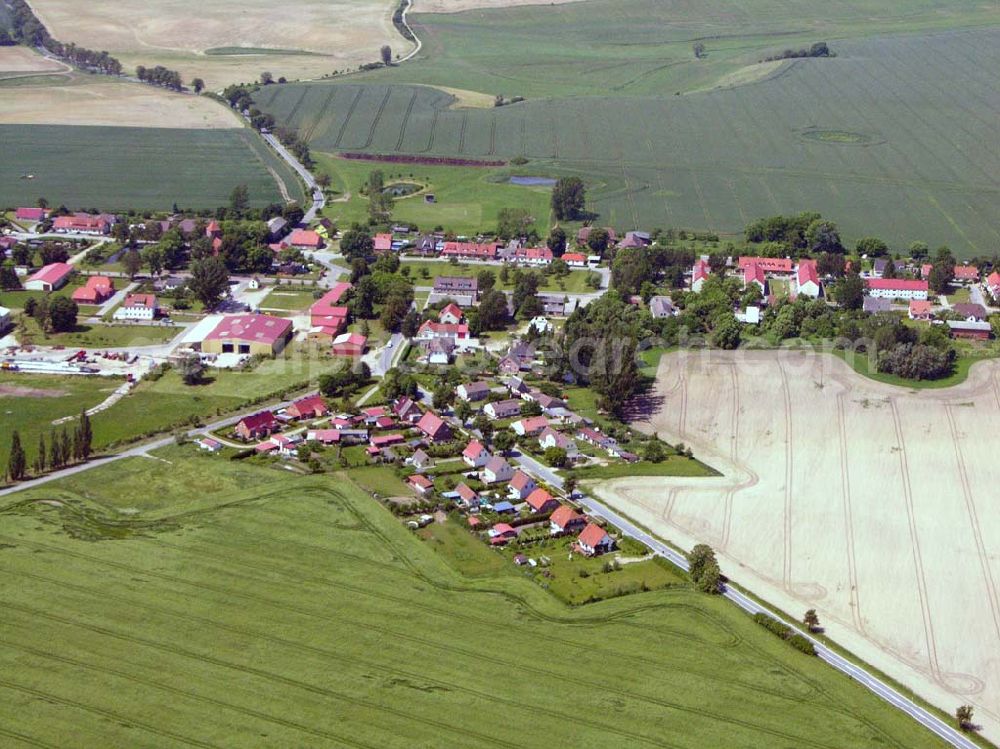 Dewitz / Lindethal from above - Dewitz/Lindethal - Mecklenburg-Vorpommern Ortsansichten