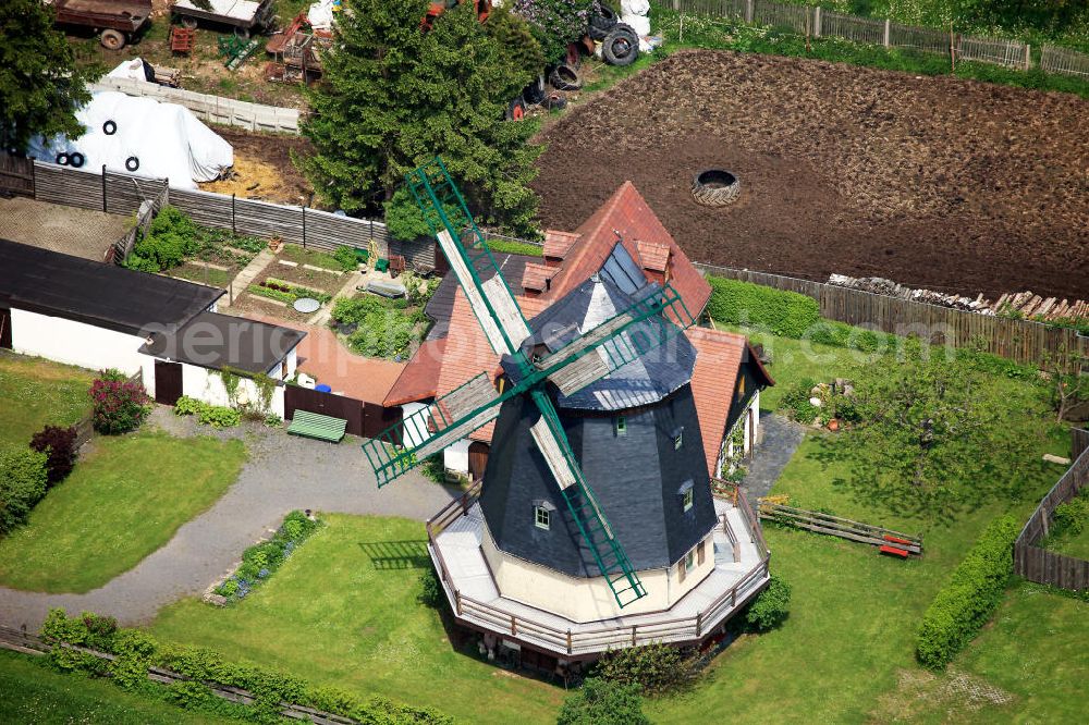 Linda from above - The Knapp-mill was built in 1867 and was in operation until 1960. In 1978 the mill was declared as a technical monument, until it became a museum in 2001