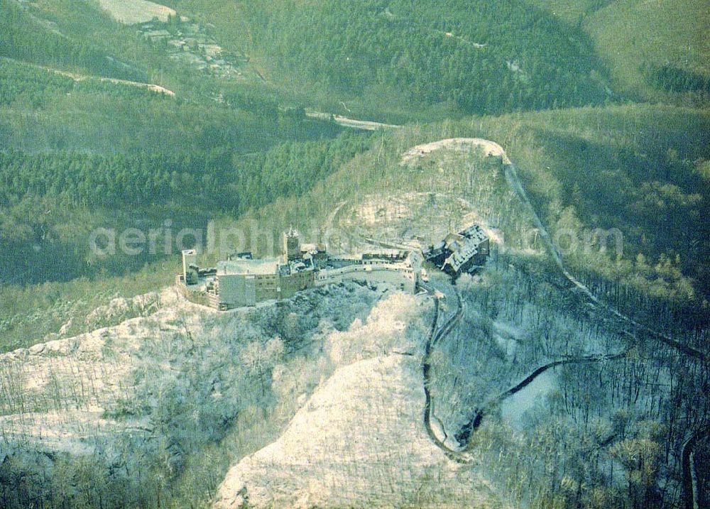 Aerial photograph Eisenach / Thüringen - Die Wartburg-Stiftung Eisenach bei Eisenach in Thüringen.