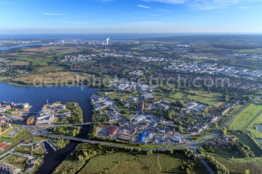 Aerial photograph Rostock - Dierkow in Rostock in the state Mecklenburg - Western Pomerania, Germany