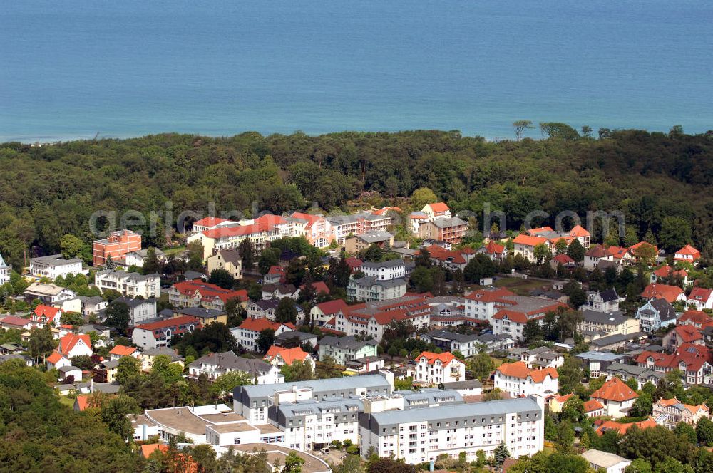 Aerial photograph Graal-Müritz - Blick auf ein Stadtteil von Graal-Müritz in Mecklenburg-Vorpommern an der Ostsee, Kontakt: