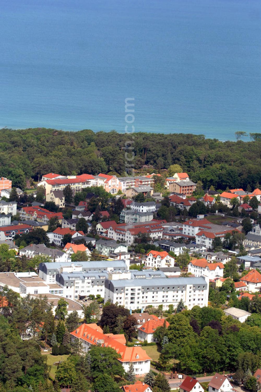 Graal-Müritz from above - Blick auf ein Stadtteil von Graal-Müritz in Mecklenburg-Vorpommern an der Ostsee, Kontakt: