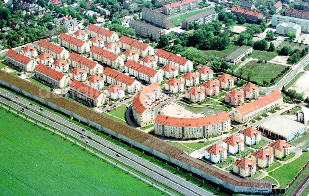 Mahlow / Brandenburg from the bird's eye view: Dänische Wohnsiedlung in Mahlow / Brandenburg