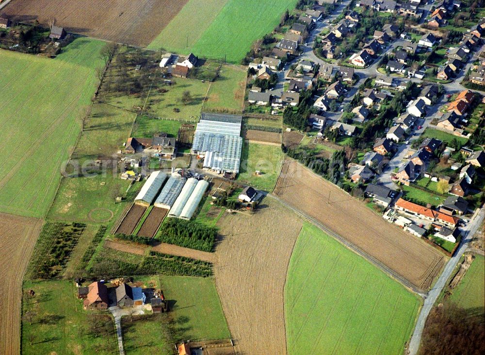 Alpsray from above - Village view of Alpsray in the state North Rhine-Westphalia