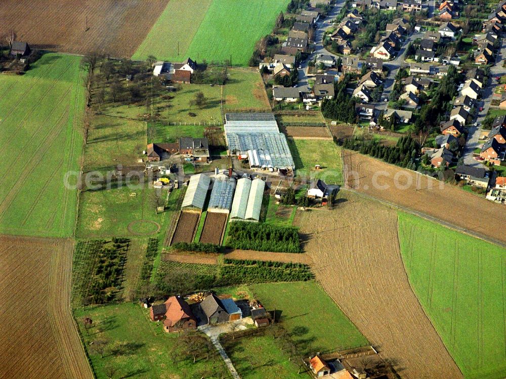 Aerial image Alpsray - Village view of Alpsray in the state North Rhine-Westphalia